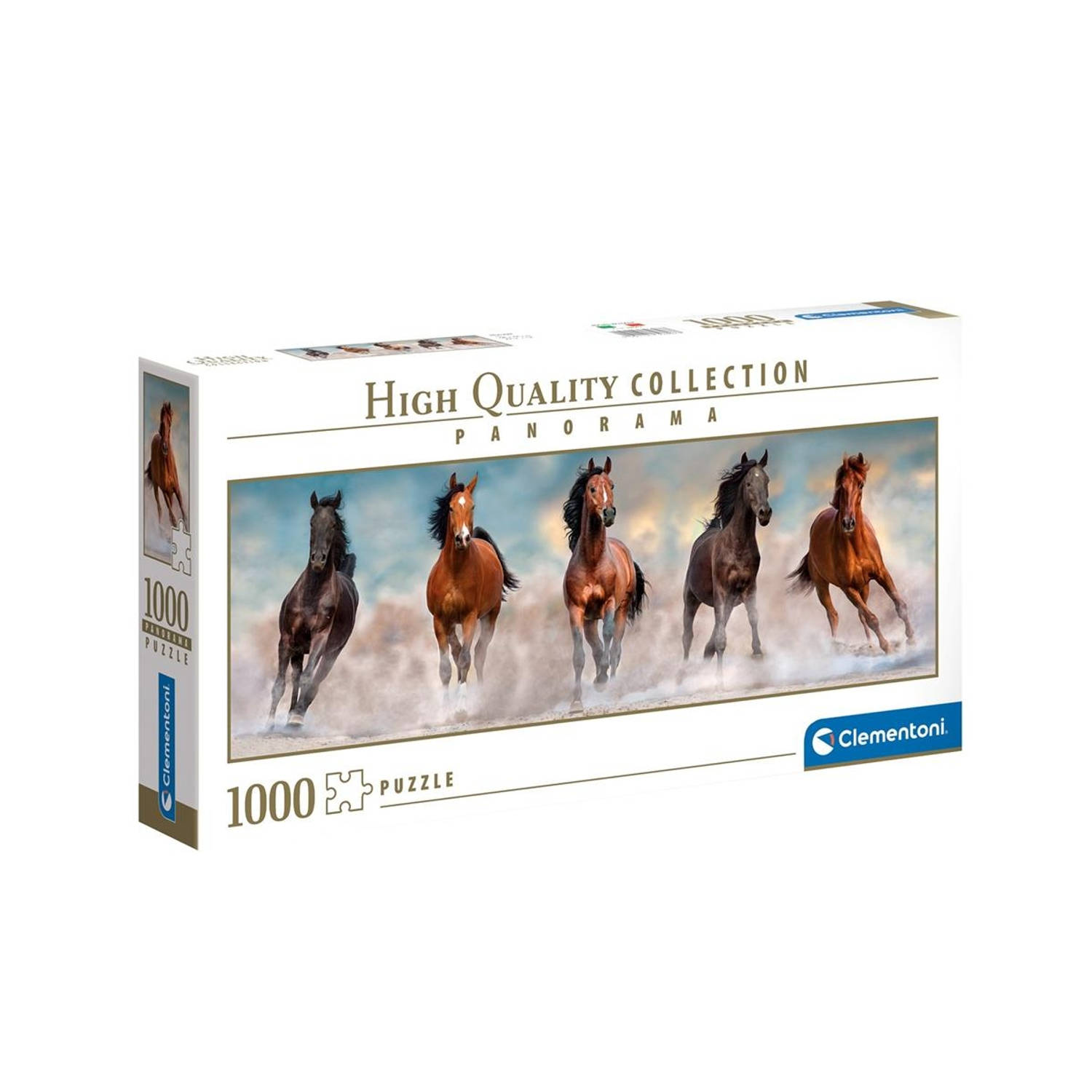 Clementoni Puzzel Panorama High Quality Paarden (1000)