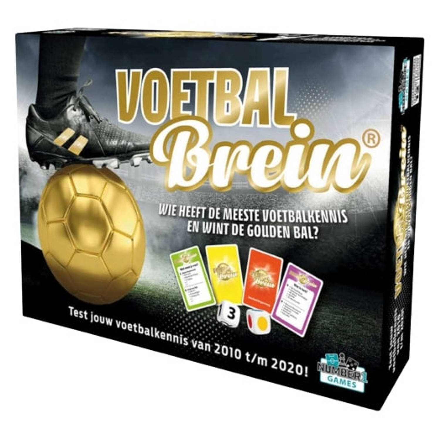 Number 1 Games bordspel Voetbalbrein (NL)