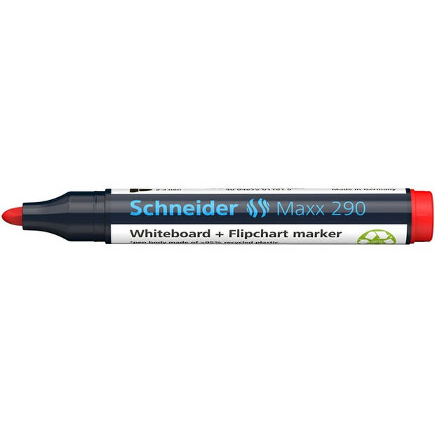 Schneider whiteboardmarker Maxx 290 2 - 3 mm rood