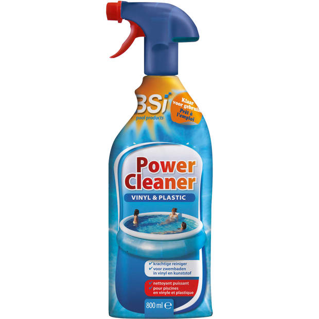 BSi zwembadreiniging power cleaner 800 ml blauw