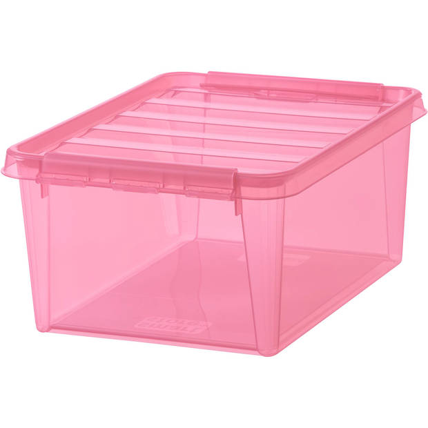 SmartStore - Colour 15 Opbergbox 14 liter - Polypropyleen - Roze