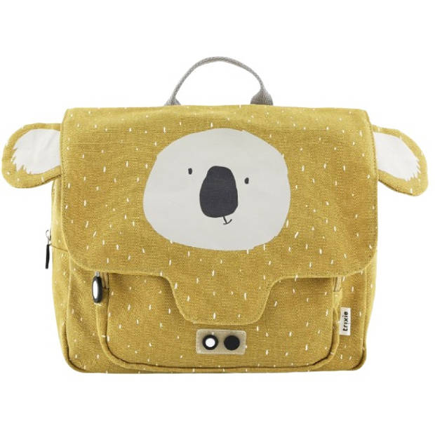 Trixie schooltas Mr. Koala junior 7 liter 29 cm polykatoen geel