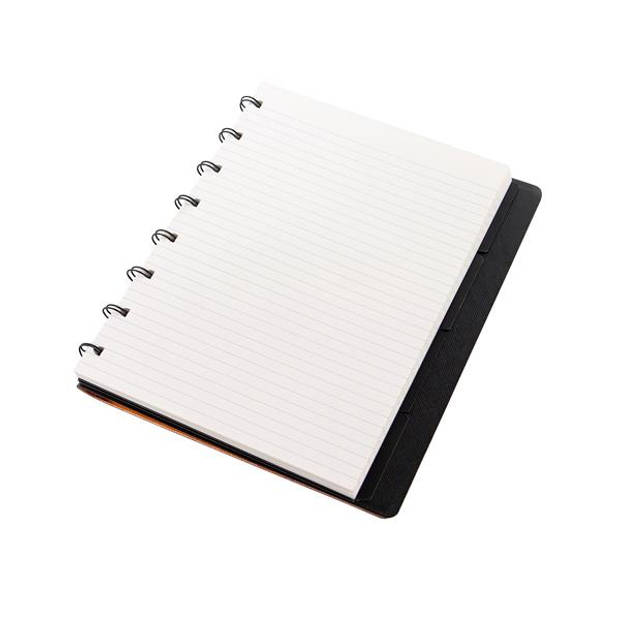 Filofax notitieboek Saffiano A5 papier/kunstleer roségoud