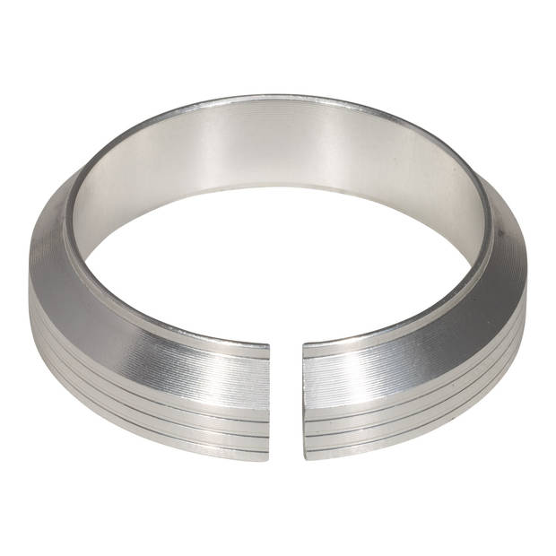 Elvedes balhoofdring 1 1/8 inch 8,4 mm aluminium zilver