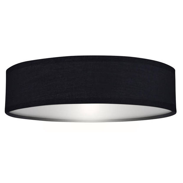 Smartwares plafondlamp Mia 40 x 10 cm 40W E14 textiel zwart