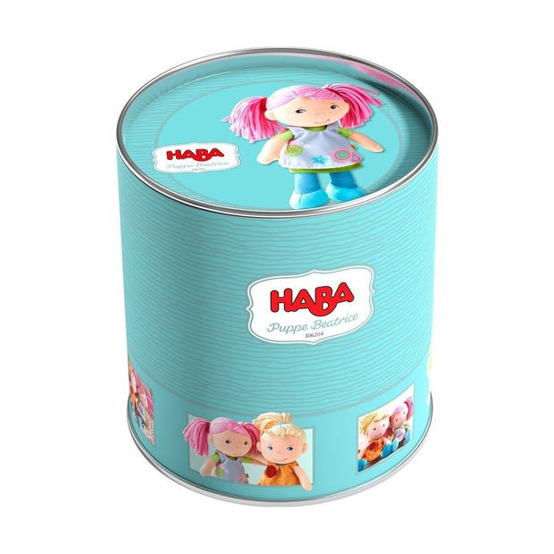 Haba knuffelpop Beatrice junior 20 cm katoen/polyester