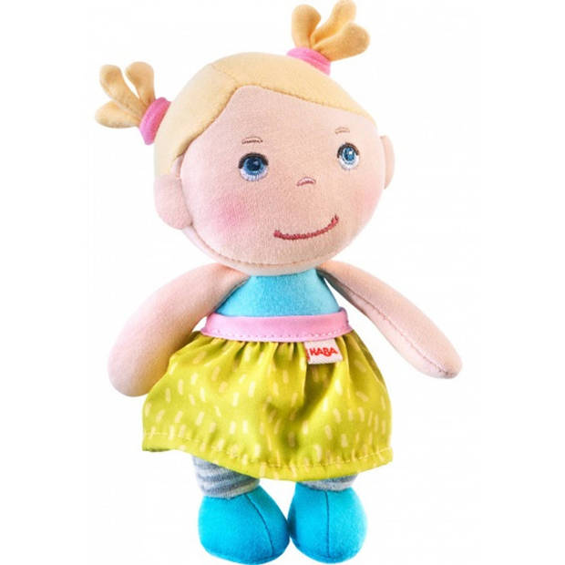 Haba knuffelpop Talisa junior 16 cm katoen/polyester