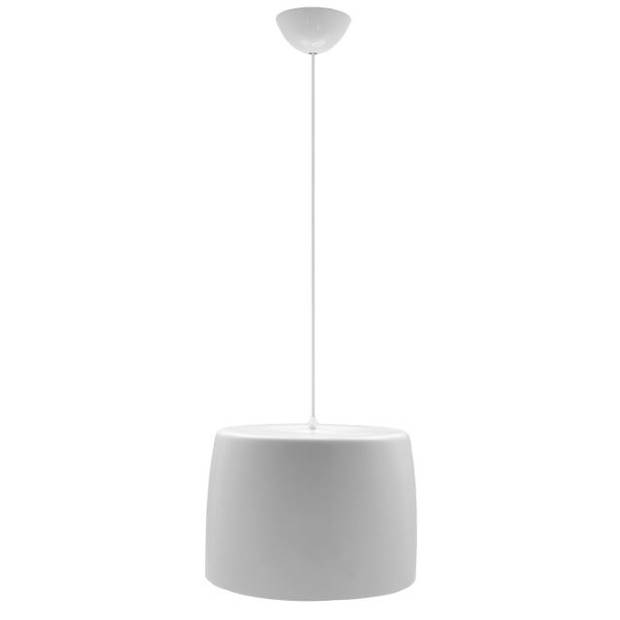 Giftdecor hanglamp 35 x 25 cm 230V E27 acryl wit