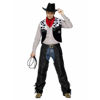 Cowboy kostuum voor heren 52-54 (L) - Carnavalskostuums