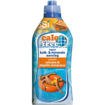 BSi zwembadreinigingsmiddel Calc free 1 liter blauw/oranje