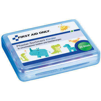 Westcott kinderpleisters First Aid Only rood/geel 22-delig