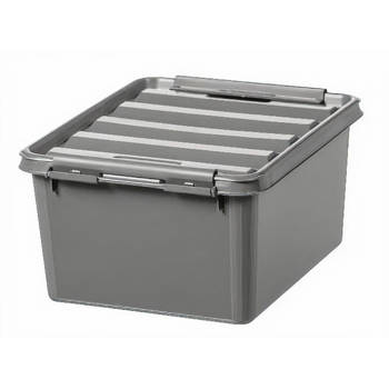 SmartStore opbergbox Recycled 14 liter polypropyleen taupe