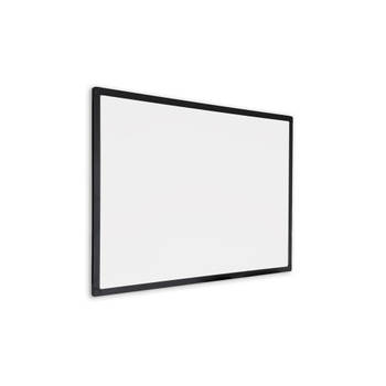 Whiteboard met zwart frame - Magnetisch - 45x60 cm