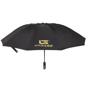 United Entertainment Automatische Paraplu Opvouwbaar Ø 115 cm - Zwart