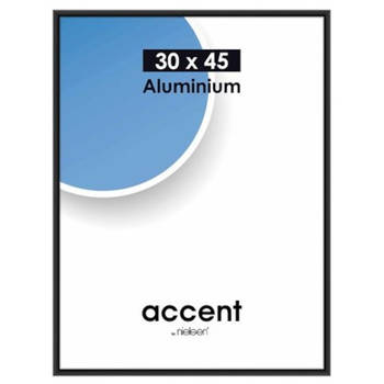 Nielsen fotolijst Accent 30 x 45 cm aluminium zwart