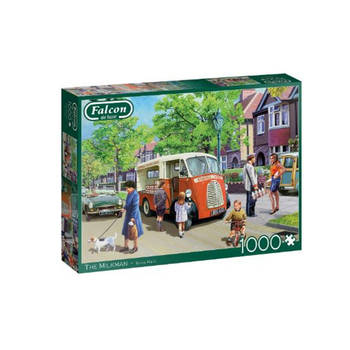 Falcon legpuzzel The Milkman 68 x 50 cm karton 1000 stukjes