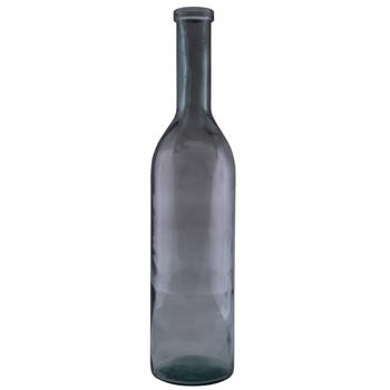 Mica fles Rioja glas grijs - 75xØ18cm