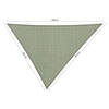 Shadow Comfort driehoek 4x4,5x5m green met Bevestigingssset en buitendoek reiniger