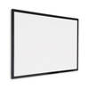 Whiteboard met zwart frame - Magnetisch - 100x150 cm
