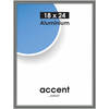 Nielsen fotolijst Accent 18 x 24 cm aluminium grijs