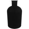 Countryfield vaas - mat zwart - glasA - apotheker fles - D17 x H31 cm - Vazen