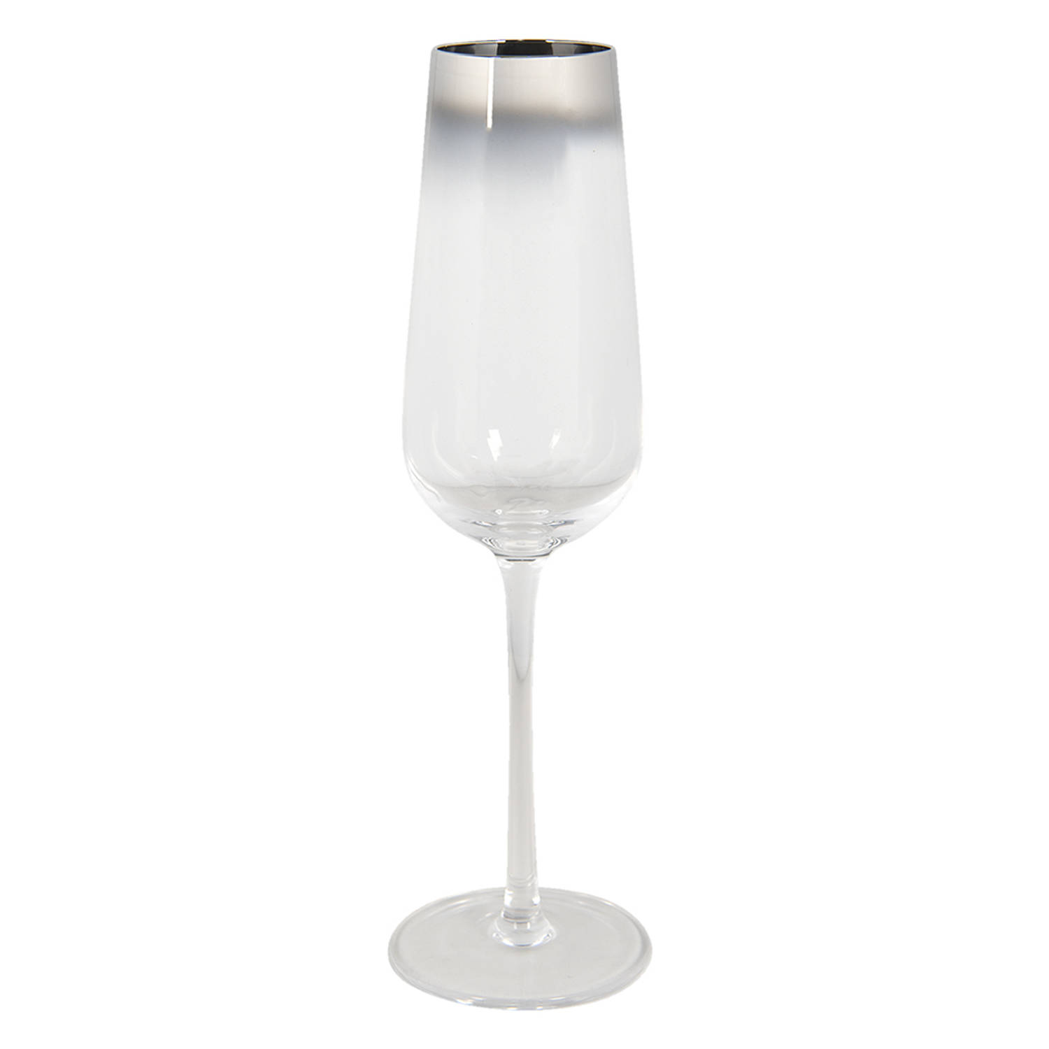 Clayre & Eef Champagneglas 320 Ml Transparant Glas Wijnglas Champagne Glas Prosecco Glas Transparant