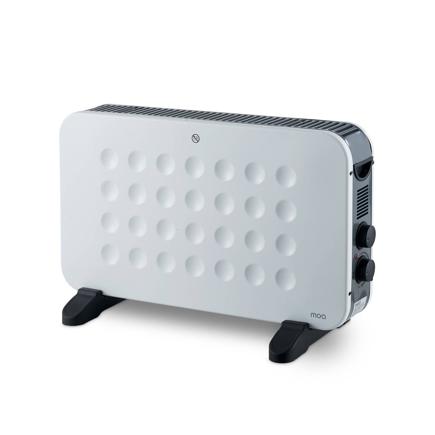 rustig aan Petulance zoon MOA Elektrische Verwarming - Convector kachel - Portable Heater - 2000 watt  - PH01W | Blokker