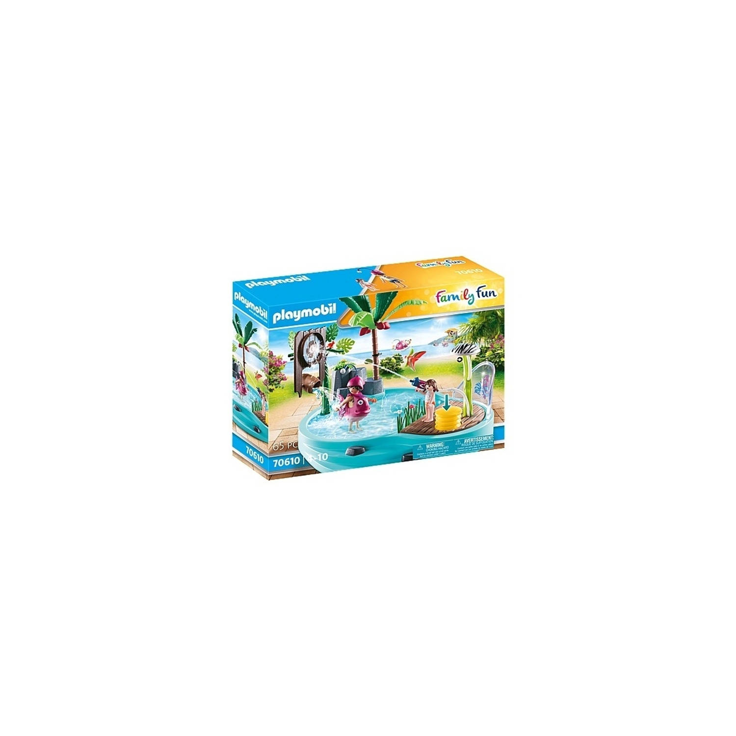 Playmobil 70610 Family Fun Leuk zwembad met watersplash