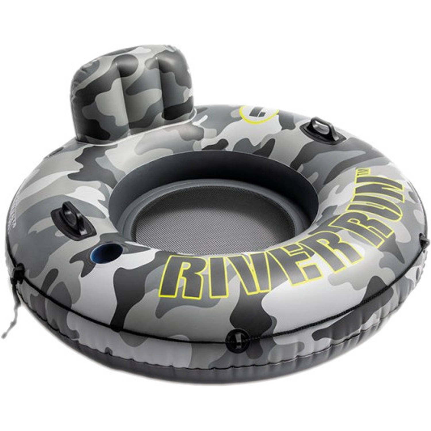 Intex zwemband River Run 135 cm pvc grijs-zwart