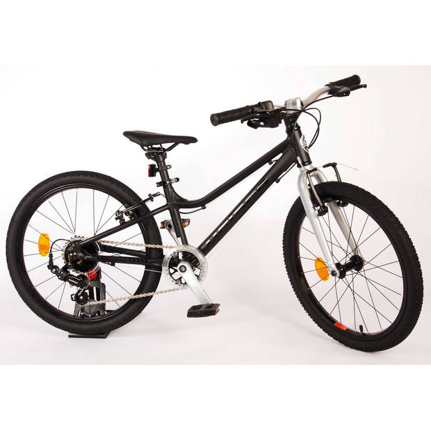 Volare Jongensfiets Dynamic 20 Inch 27 cm Jongens 7V V-Brakes Matzwart