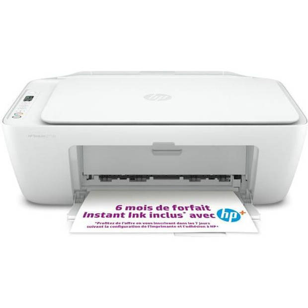 HP All-in-One kleureninkjetprinter - DeskJet 2710e - Gezinsvriendelijk - 6 maanden Instant Ink inbegrepen bij HP + *
