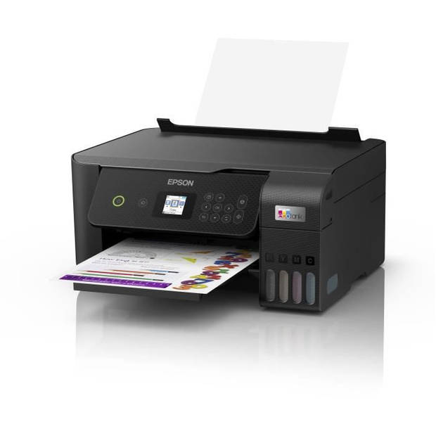 3-in-1 Multifunctionele Printer - EPSON - Ecotank ET-2821 - Inkjet - A4 - Kleur - Wifi - C11CJ66405