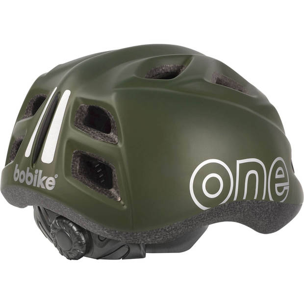 Bobike Kinder helm s 52-56cm one plus olive Groen mat