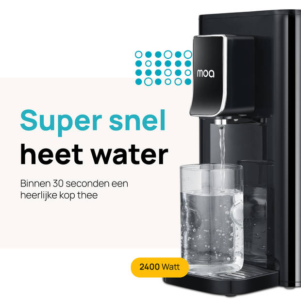 MOA Heetwaterdispenser - Luxe Instant Waterkoker - HWD23B