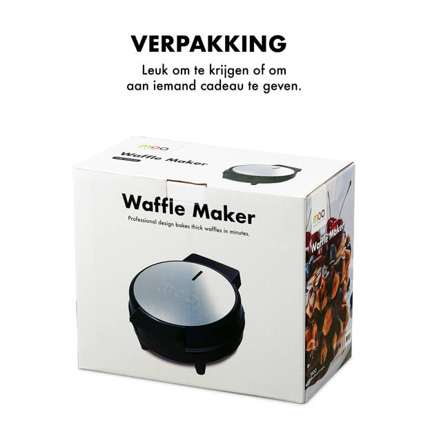 MOA Waffle Maker - Wafelijzer - Wafelmaker - WM512S