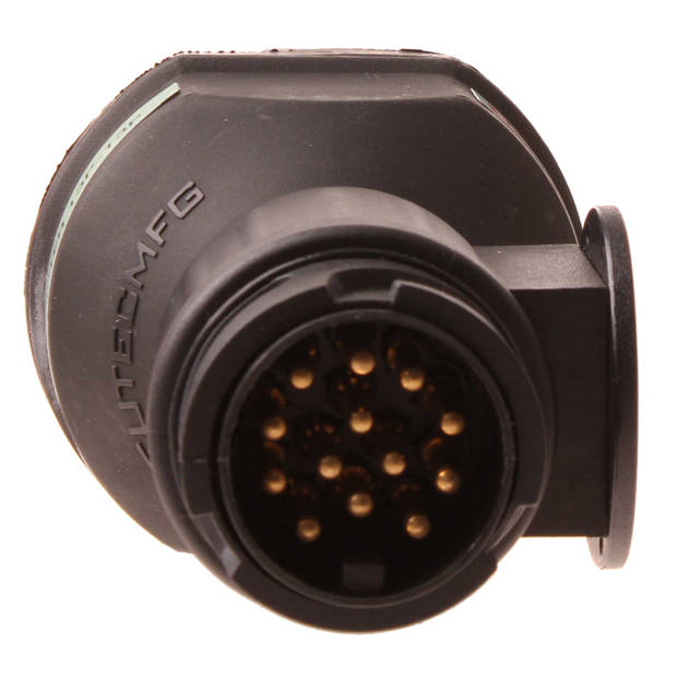 Carpoint led-verlichtingsadapter 12 Volt 13-13-polig 17 cm zwart