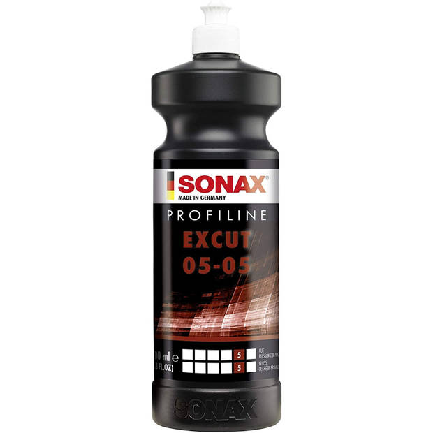 Sonax polijstmiddel Profiline EXCut 05-05 1000 ml zwart