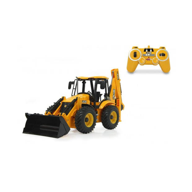 JAMARA graafmachine JCB backhoe loader 40 x 61 x 14 cm geel