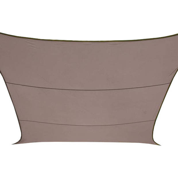 Velleman schaduwdoek 4 x 2,9 m polyester taupe