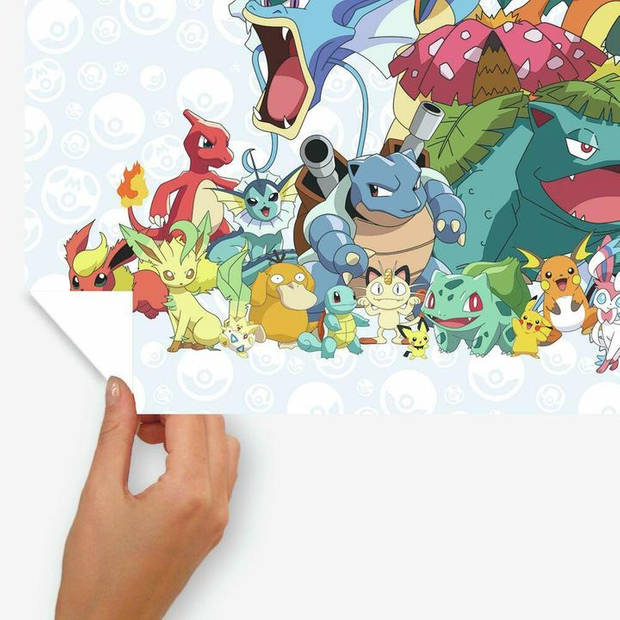 RoomMates muursticker Pokémon junior 65,2 x 91,7 cm vinyl