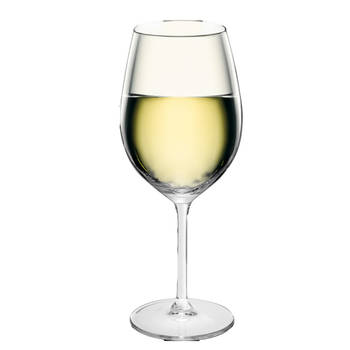 6x Luxe witte wijn glazen 320 ml Esprit - Wijnglazen