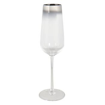 Clayre & Eef Champagneglas 320 ml Glas Wijnglas Transparant Wijnglas