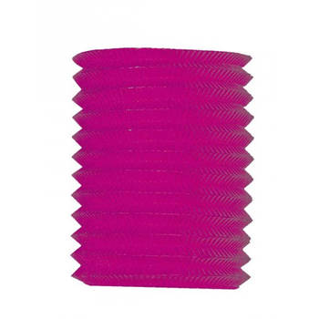 5x Treklampion roze 20 cm hoog - Feestlampionnen