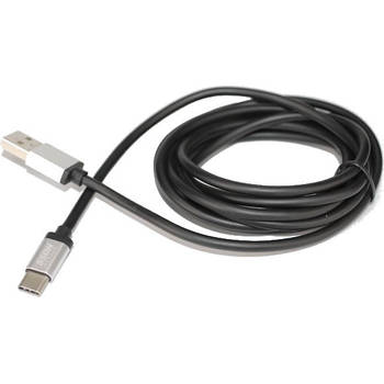 SSDN oplaadkabel USB-C 200 cm zwart