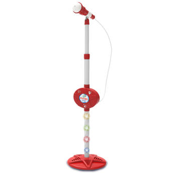 Bontempi microfoon Showtime Stage junior wit/rood