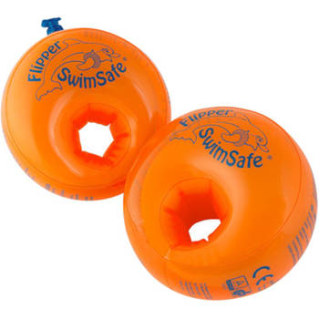 Flipper SwimSafe zwembandjes junior polyester oranje 1-6 jaar
