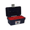 Tayg gereedschapskoffer met inlegbak polypropyleen zwart/rood
