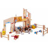 Haba speelset Manege Little Friends junior hout 25-delig