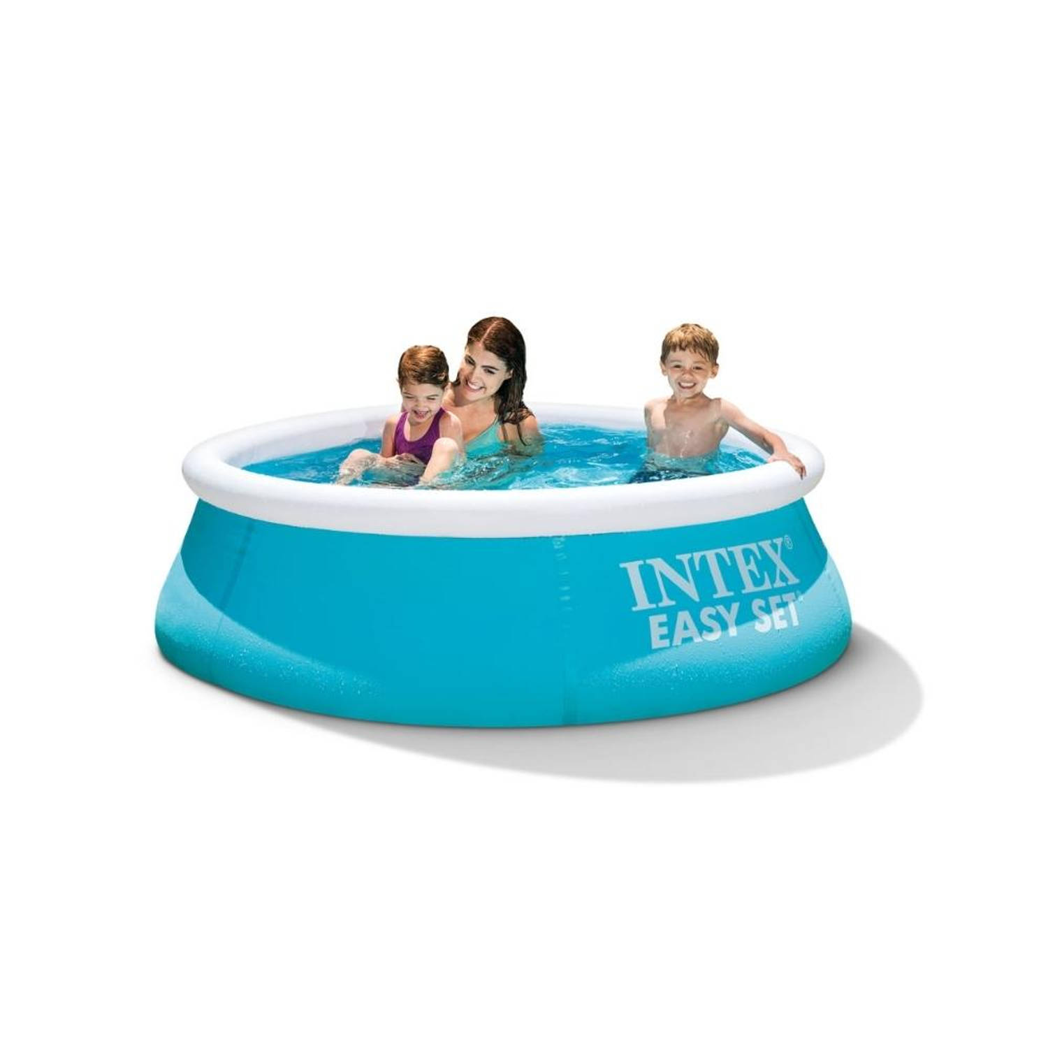 Van streek Negen meisje Intex Zwembad - Easy Set - 183 cm - Inclusief WAYS Onderhoudspakket |  Blokker