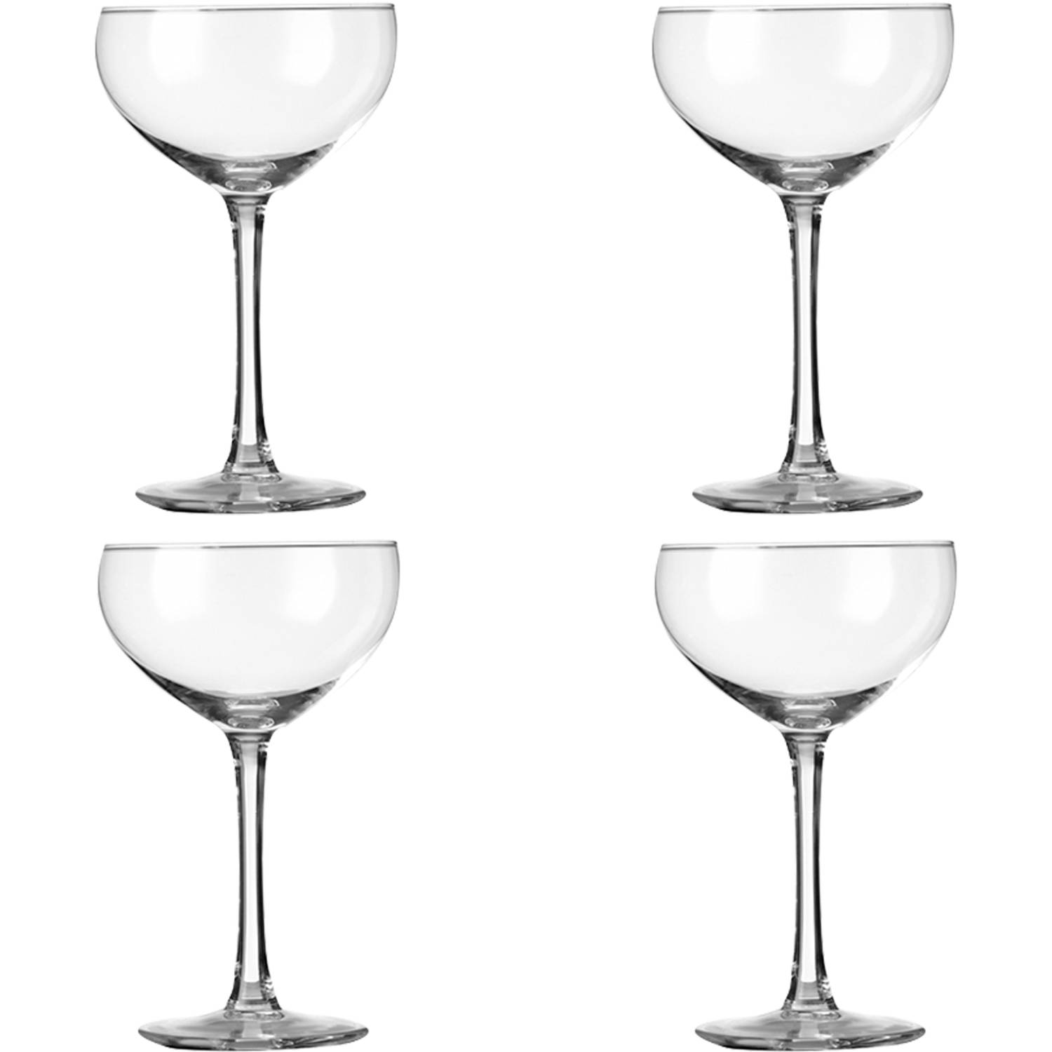 Royal Leerdam Cocktailglas 917123 Cocktail 24 Cl Transparant 4 Stuk(s)